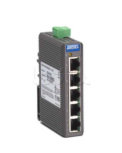 Коммутатор неуправляемый промышленный 5-портовый Moxa EDS-205A в Хабаровске Коммутаторы Pintop.ru