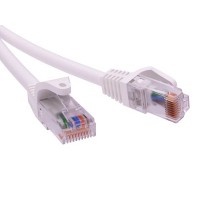 Патч-корд неэкранированный CAT5E U/UTP 4х2, LSZH, белый, 10м DKC RN5EUU4500WH