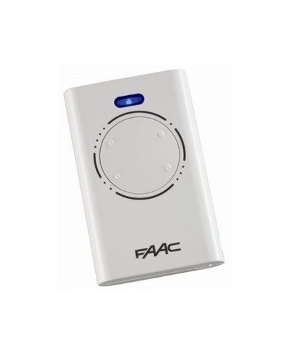 Брелок-передатчик 4-канальный Faac 787008 (белый) в Хабаровске Устройства радиоуправления для шлагбаумов и автоматики Pintop.ru