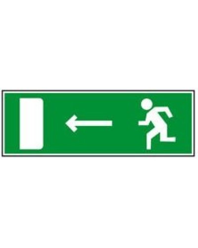 Табло ВИСТЛ Молния-24 СН Человек стрелка влево в дверь в Хабаровске Оповещатели Pintop.ru