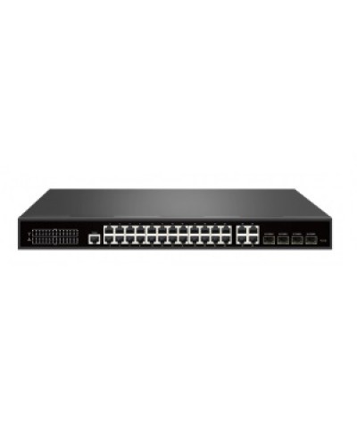 Управляемый L2 PoE коммутатор 24GE+4Uplink+4SFP, Gigabit Managed PoE Switch Tantos TSn-24GP28C4M в Хабаровске Коммутаторы Pintop.ru