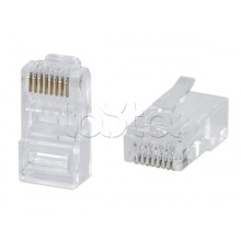 Коннектор RJ-45 быстрой установки под витую пару, категория 6Cabeus (8P8C-C6(1.20)-FC)