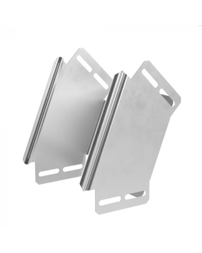 Угол вертикальный внешний 45 градусов Стандарт INOX (AISI 304) 150х100 Промрукав (PR16.2903) в Хабаровске Аксессуары для лотков Pintop.ru