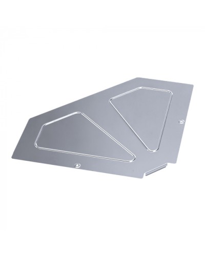 Крышка угла горизонтального 90 градусов Стандарт INOX (AISI 316) 500 Промрукав (PR16.3551) в Хабаровске Аксессуары для лотков Pintop.ru