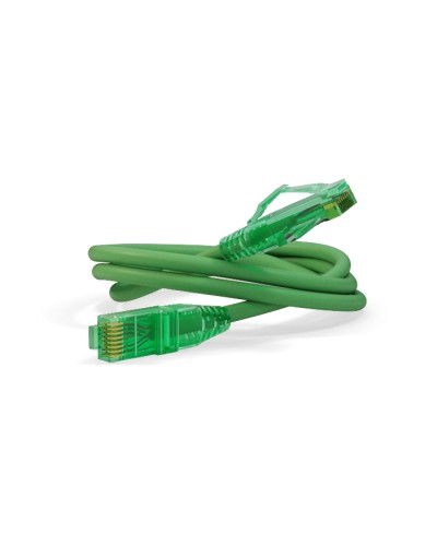 Патч-корд Hyperline PC-LPM-UTP-RJ45-RJ45-C6a-1M-LSZH-GN в Хабаровске Патчкорды (медные) Pintop.ru