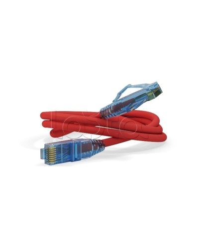 Патч-корд RJ45-RJ45, 4 пары, UTP, кат.6, LSZH (3м) Hyperline PC-LPM-UTP-RJ45-RJ45-C6-3M-LSZH-RD в Хабаровске Патчкорды (медные) Pintop.ru