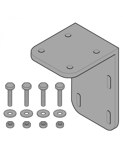 Кронштейн крепления к стене C003 C004 Came 119RICX011 в Хабаровске Запчасти для шлагбаумов и автоматики Pintop.ru