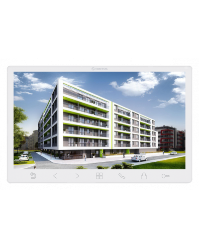 Монитор Tantos Sherlock HD SE (White) - 4 в Хабаровске Абонентские IP устройства Pintop.ru