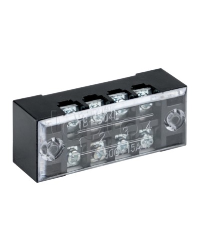 Терминал клеммный TB-1504 до 1,5 мм2 15A 4 клеммные пары EKF PROxima (tb-1504) в Хабаровске Клеммные колодки Pintop.ru