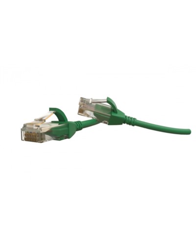 Патч-корд U/UTP Hyperline (PC-LPT-UTP-RJ45-RJ45-C6-3M-LSZH-GN) в Хабаровске Патчкорды (медные) Pintop.ru