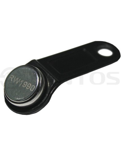 Ключ Touch Memory с 64-битным идентификационным кодом Tantos RW1990 iButton TS (чёрный) в Хабаровске Оптовые идентификаторы Pintop.ru