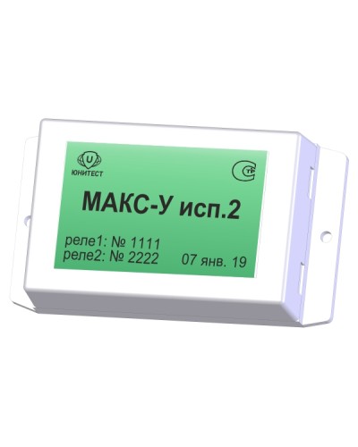 Модуль адресный управляющий Юнитест МАКС-У исп.2 в Хабаровске Адресная система пожарной сигнализации Юнитест Pintop.ru