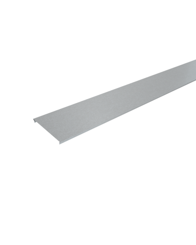 Крышка лестничного лотка 100х1,5 L2000 мм HD КМ-Профиль (KLL100-1.5-2000 HD) в Хабаровске Аксессуары для лотков Pintop.ru