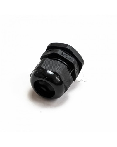 Кабельный ввод (сальник) PG 29 (IP68) d отверстия 18-25 мм черный (2 шт/уп) Промрукав (PR08.7077) в Хабаровске Аксессуары для лотков Pintop.ru