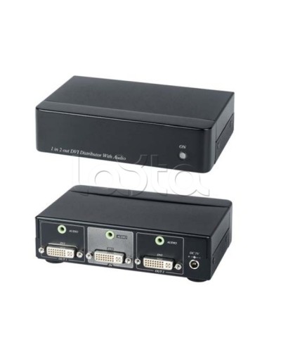 Усилитель-разветвитель DVI и аудио сигнала SC&T DD02A в Хабаровске Видеоусилители, Модуляторы, Делители Pintop.ru