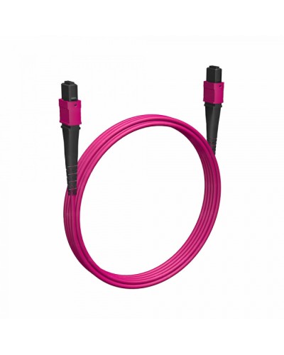 Кабельная сборка MPO(F) -MPO(F)-8 волокон 50/125 OM4, 5 m Cabeus (FOP-50-OM4-8-MPO(F)-8-MPO(F)-B-5m) в Хабаровске Кабельные сборки (оптические) Pintop.ru