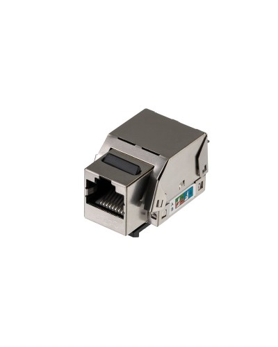 Модуль Keystone Jack RJ-45(8P8C), FTP экранированный, CAT 5e, тип 90 градусов REXANT PRO 02-0072 в Хабаровске Модули Keystone Pintop.ru