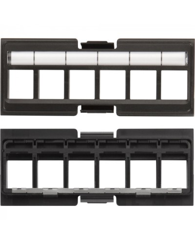 Вставка под кейстоны в модульную панель, экранированная, 6 портов, без шторок LANMASTER LAN-FRM-IN-6OK-SXX в Хабаровске Коммутационные изделия Pintop.ru