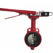 Затвордисковый с ручным приводом с контролем положения УКПЗА Спецавтоматика 3т 150/1,6(Р)-Ф.У3.1-"АМК-150v1"