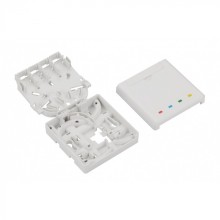 Розетка на DIN-рейку LANMASTER LAN-DRF-4SC/SB-WH