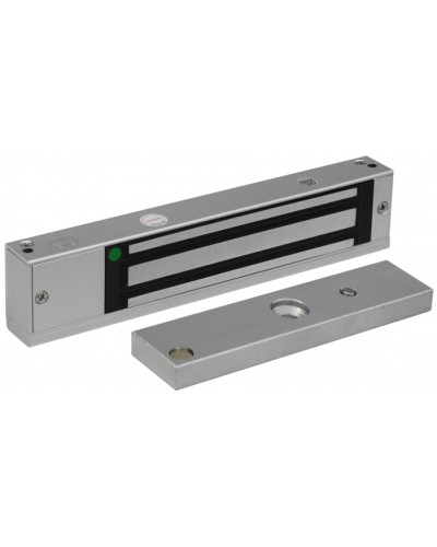 Smartec ST-EL140DL-SL - Электромагнитный замок, внутреннее исполнение, СИД, датчик положения двери, 12 VDC / 250мА, усилие 140-150 кг. в Хабаровске Электромагнитные замки Pintop.ru