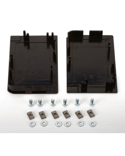 Пара боковых крышек системы А1000 с крепежом Faac 105434 в Хабаровске Запчасти для шлагбаумов и автоматики Pintop.ru