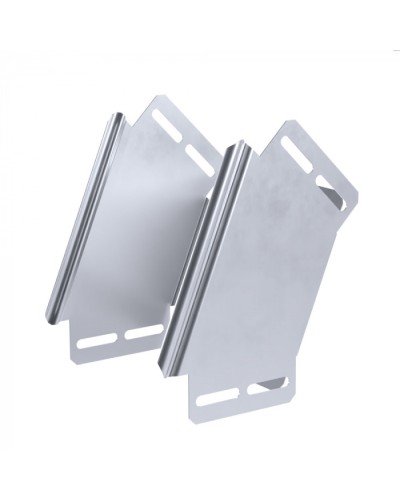 Угол вертикальный внешний 45 градусов Стандарт INOX (AISI 316) 150х100 Промрукав (PR16.2933) в Хабаровске Аксессуары для лотков Pintop.ru