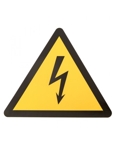 Наклейка Молния (100х100х100мм.) EKF PROxima (an-1-01) в Хабаровске Аксессуары для кабель-канала Pintop.ru