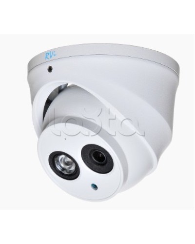 Камера видеонаблюдения купольная RVi-1ACE102A (6) white в Хабаровске Аналоговые камеры Pintop.ru