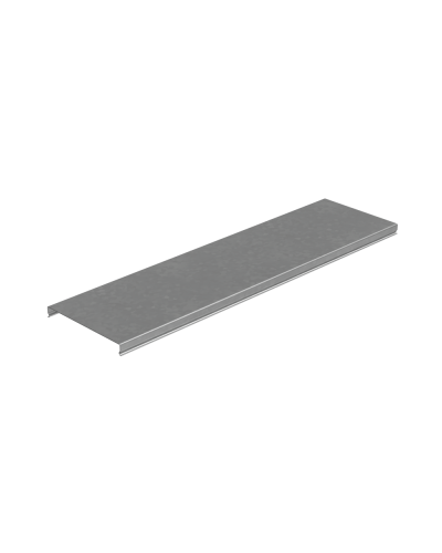 Крышка лотка 150х1,0 L3000 мм ПЛЮС INOX304 КМ-Профиль (KLplus150-1.0-3000 INOX304) в Хабаровске Аксессуары для лотков Pintop.ru