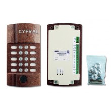 Блок вызова видеодомофона на 10 абонентов Цифрал M-10M/PVC