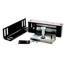 Замок электромагнитный Олевс М2-300 с уголком черный