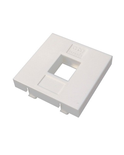 Адаптер Mosaic 45 х 45 мм для модуля Keystone, 1 порт, белый Datarex DR-5301 в Хабаровске Коммутационные изделия Pintop.ru