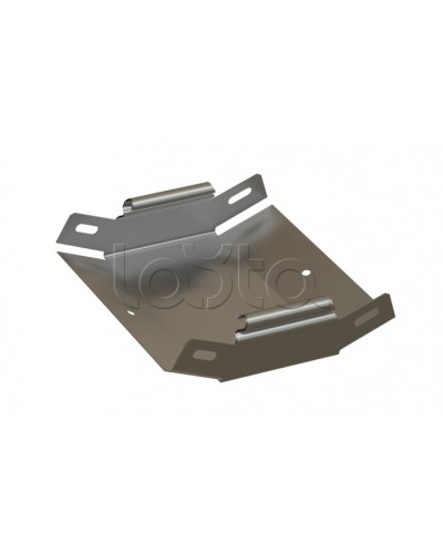 Угол 45° вертикальный внутренний Hyperline RST-VIA45-150-100-0,8-SZ в Хабаровске Аксессуары для лотков Pintop.ru