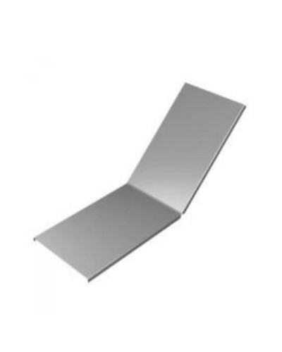 Крышка угла вертикального внутреннего 45° 500х15 (1,0) для лестничного лотка ПожТехКабель (650-844) в Хабаровске Аксессуары для лотков Pintop.ru