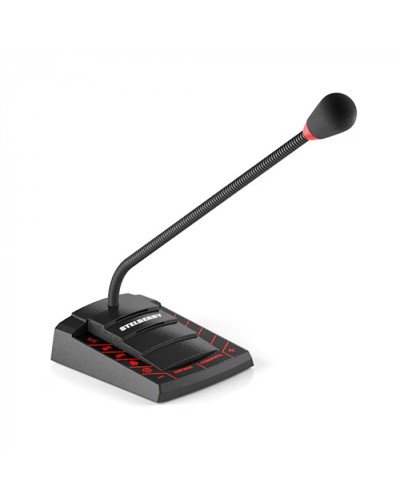 Пульт громкого оповещения STELBERRY F-702 в Хабаровске Микрофонные консоли и микрофоны Pintop.ru