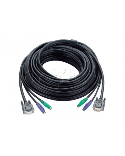 КВМ-кабель с интерфейсами PS/2, VGA (30м) ATEN 2L-1030P в Хабаровске Видеоусилители, Модуляторы, Делители Pintop.ru