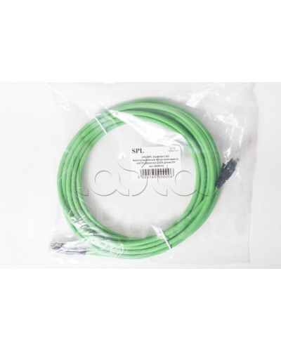 Коммутационный шнур категории 6 U/UTP 4х2х(7х0,21) LSZH 5м зеленый SPL (500016) в Хабаровске Патч-корды и пигтейлы Pintop.ru