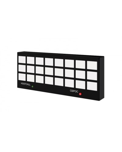 Табло отображения Hostcall MP-731W1 в Хабаровске Система оповещения и трансляции Hostcall Pintop.ru