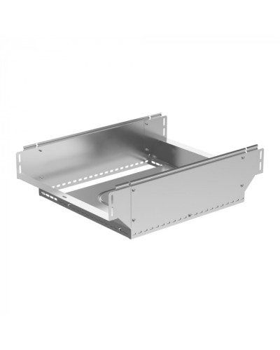 Ответвитель Т-образный вертикальный Стандарт INOX (AISI 304) 500х100 Промрукав (PR16.2735) в Хабаровске Аксессуары для лотков Pintop.ru