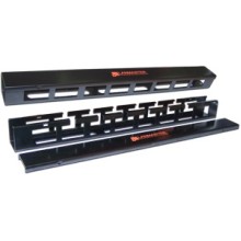 Органайзер кабельный 19" с крышкой, 1U LANMASTER (LAN-ORG/CV-1U)