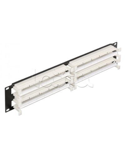 Патч-панель 2U 200 пар NIKOMAX (NMC-RB110-200) в Хабаровске Кроссовое оборудование тип 110 Pintop.ru