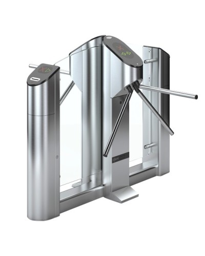 Турникет моторизованный двухсторонний с картоприемником Oxgard Praktika Т-03-DК (ВЗР 1887-03) в Хабаровске Турникеты Pintop.ru