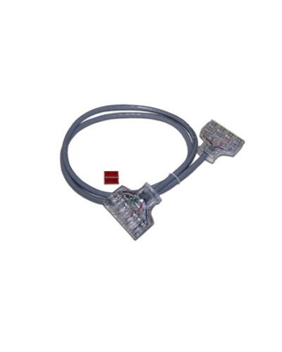 Патч-корд 110 тип - 110 тип, 1 пара, категория 6, 2 м, серый LANMASTER LAN-P4-P4-2.0/6 в Хабаровске Патч-корды и пигтейлы Pintop.ru