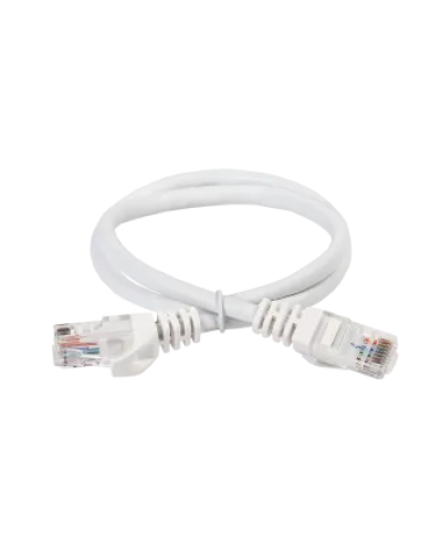 PC08-C5EU-1M ITK Коммутационный шнур (патч-корд) кат.5E UTP 1м белый в Хабаровске Патчкорды (медные) Pintop.ru