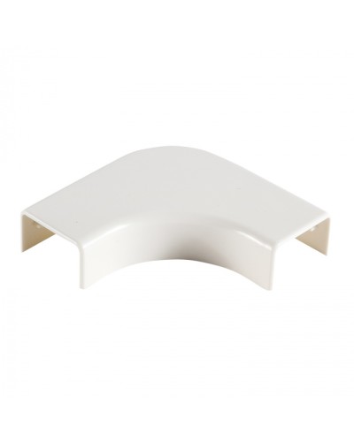 RML40/16 Угол 40х16мм плоский плавный ст.TIA, огнестойкость Е110 (5шт) 1кор.=250шт. Экопласт в Хабаровске Аксессуары для кабель-канала Pintop.ru