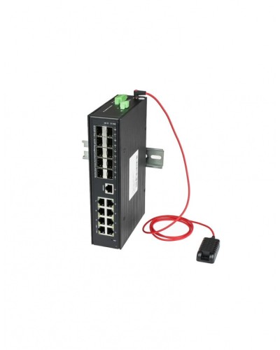 Промышленный управляемый (L2+) Ultra PoE коммутатор NST NS-SW-8G10GX-SPL/IM в Хабаровске Коммутаторы Pintop.ru
