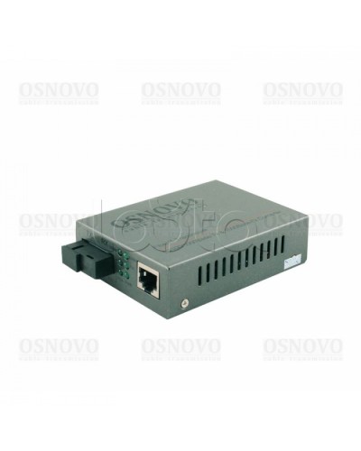 Медиаконвертер Gigabit Ethernet OSNOVO OMC-1000-11S5b в Хабаровске Медиаконвертеры Pintop.ru