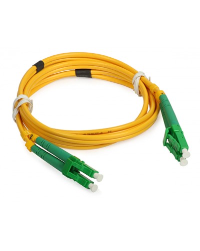 Шнур оптический duplex LC/APC-LC/APC 9/125 sm 2м LSZH Cabeus FOP(d)-9-LC/APC-LC/APC-2m в Хабаровске Патч-корды оптические Pintop.ru