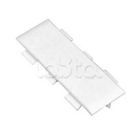 Накладка 100х40/55 на стык крышки (H60мм) для кабель-канала серии ARC-LAN, огнестойкость E15-E110 Экопласт 576514C-E110